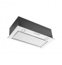Cooker hood Ciarko SL-BOX Glass 350 m3/h Built-in White