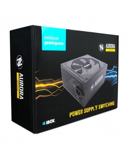 Power Supply IBOX AURORA 500W 14 CM FAN ZIA500W14CMBOX
