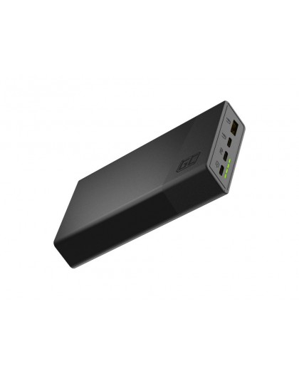 Green Cell GC PowerPlay 20S Power Bank 20000mAh 22.5W PD USB C with Fast Charging