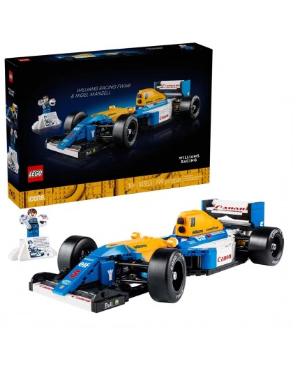 LEGO ICONS 10353 Williams Racing FW14B & Nigel Mansell