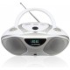 Blaupunkt BB14WH CD player CD recorder Silver, White