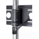 Edbak TR5E monitor mount / stand 165.1 cm (65") Floor Black