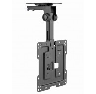 Gembird CM-43ST-01 Full motion TV ceiling mount, 19" - 43", black