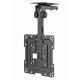 Gembird CM-43ST-01 Full motion TV ceiling mount, 19" - 43", black