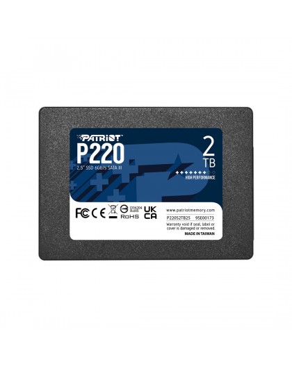 Patriot Memory P220 2TB 2.5" Serial ATA III