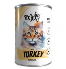 TUF TUF Meal with turkey - wet cat food - 400g