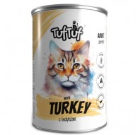 TUF TUF Meal with turkey - wet cat food - 400g