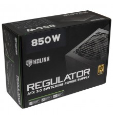 Kolink Regulator 80 PLUS Gold PSU, ATX 3.0, PCIe 5.0, modular - 850 Watts