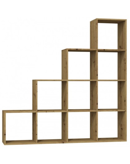 Topeshop STEP ARTISAN 4X4 living room bookcase