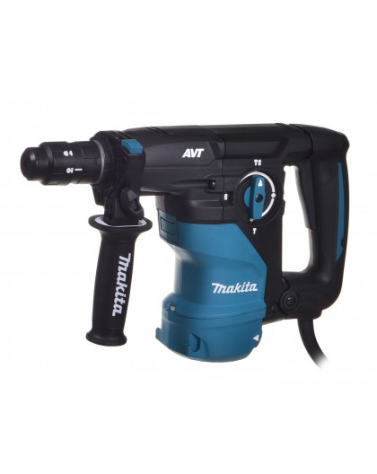 MAKITA HR3012FCWJ rotary hammer SDS-Plus 3,9J 1050W AVT MAKPAC Black, Blue
