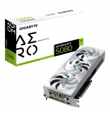 GIGABYTE GeForce RTX 5080 AERO OC SFF 16G Graphics Card - 16GB GDDR7, 256bit, PCI-E 5.0, 2730MHz Core Clock, 3 x DisplayPort, 1 