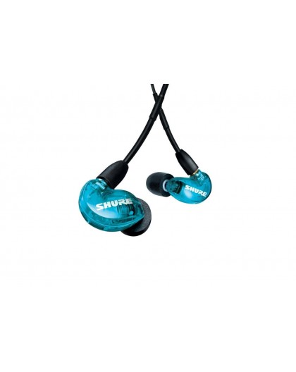 Shure AONIC 215 - in-ear headphones with single transducer and 3.5mm cable (blue)