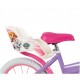 16" Paw Patrol Purple 1680 Girl children's bicycle + Paw Patrol pink children's helmet TOIMSA 10896