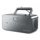 Muse M-30 BT Digital 2 W FM, MW, PLL Grey MP3 playback
