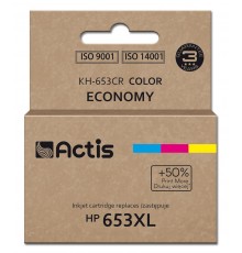 Actis KH-653CR Ink (replaces HP 653XL 3YM74AE Premium 18ml 300 pages color)