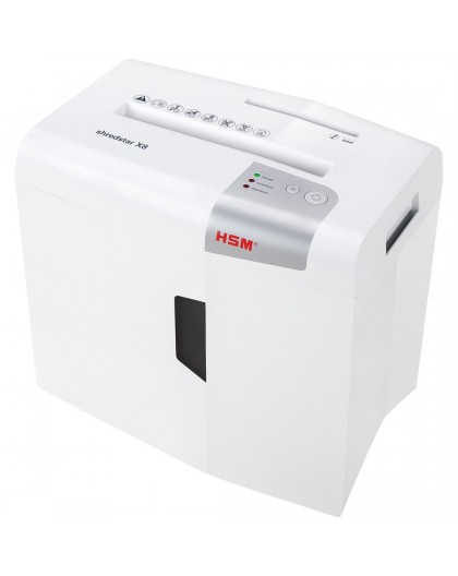 HSM shredstar X8 document shredder, 4.5 x 30 mm + separate CD-cutting mechanism