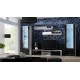 Cama TV stand SOHO 180 white/black gloss