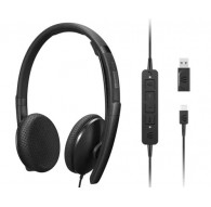 Lenovo 4XD1M45626 headphones/headset Wired Head-band USB Type-C Black