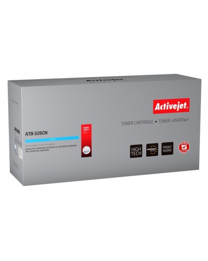 Activejet ATB-326CN Toner (replacement for Brother TN-326C Supreme 3500 pages cyan)