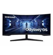 Samsung G55T computer monitor 86.4 cm (34") 3440 x 1440 pixels UltraWide Quad HD LED Black