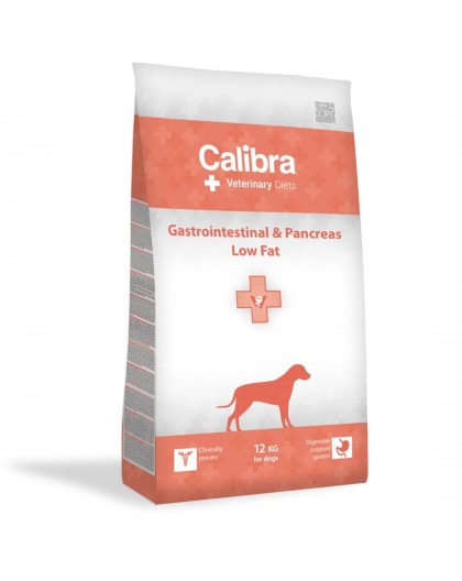 CALIBRA VD Dog Gastrointestinal&Pancreas Low Fat - dry dog food - 12kg