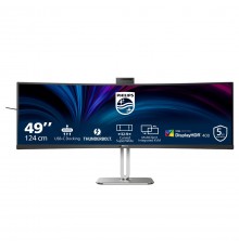 Philips 49B2U6903CH/00 computer monitor 124.5 cm (49") 5120 x 1440 pixels Dual QHD LCD Grey