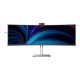 Philips 49B2U6903CH/00 computer monitor 124.5 cm (49") 5120 x 1440 pixels Dual QHD LCD Grey