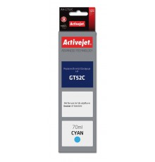 Activejet AH-GT52C ink (replacement for HP GT-52C M0H54AE Supreme 70 ml cyan)