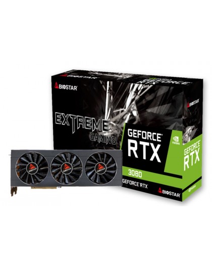 BIOSTAR GeForce RTX 3080 10GB graphics card (VN3816RMT3)