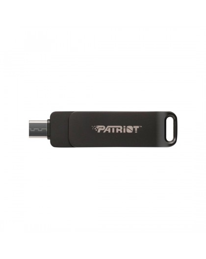Flashdrive PATRIOT Rage R550 1TB 100 MB/S USB A+C Swivel Design (PE1TR550DSAD) Black