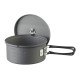 ESBIT PT1100HA camping cookware Pot 1.1 L Aluminium, Black