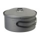ESBIT PT1100HA camping cookware Pot 1.1 L Aluminium, Black