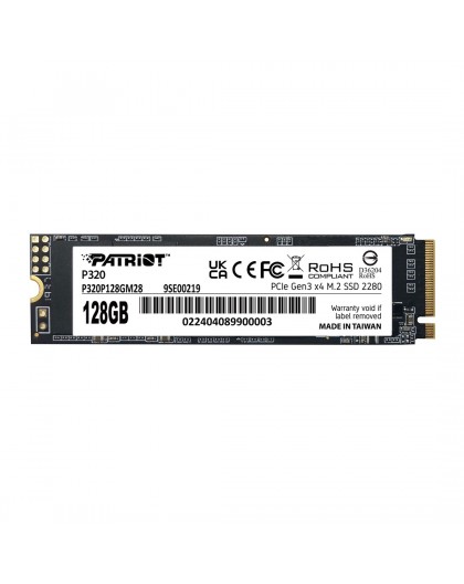Patriot Memory P320 128 GB M.2 PCI Express 3.0 NVMe
