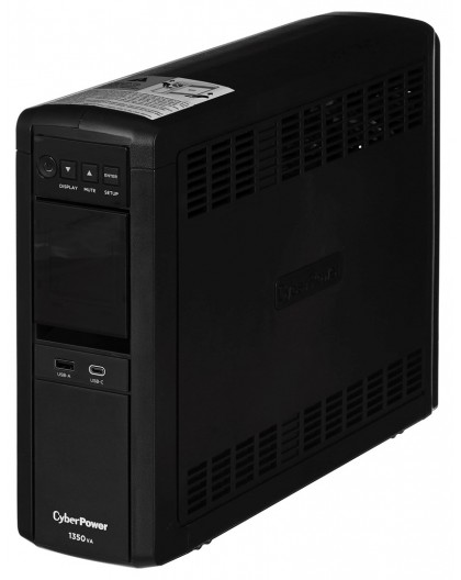 CyberPower CP1350EPFCLCD uninterruptible power supply (UPS) Line-Interactive 1.35 kVA 780 W 6 AC outlet(s)