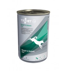 TROVET Weight & Diabetic WRD with chicken - Wet dog food - 400 g
