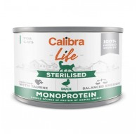 CALIBRA Cat Life Sterilised Duck - wet cat food - 200g