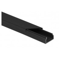 Electrical installation strip set BLACK CLS 25x16 2m (PACK 10zt.)