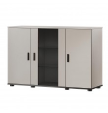 Cama SOHO chest of drawers 120x41x80 cashmere + black