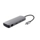 Trust 25672 interface hub USB Type-C Grey