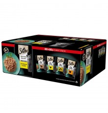 SHEBA Delicacy Poultry Flavours in jelly - wet cat food - 80x 85 g