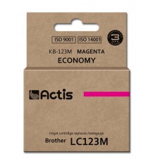 Actis KB-123M Ink (replacement for Brother LC123M/LC121M Standard 10 ml magenta)
