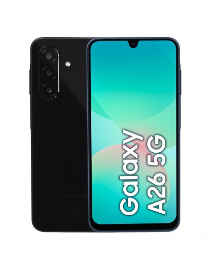 Samsung Galaxy A26 17 cm (6.7") Hybrid Dual SIM Android 15 5G USB Type-C 6 GB 128 GB 5000 mAh Black