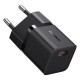 Baseus P10110909113-00 USB-C GaN5 mini 25W mains charger Black