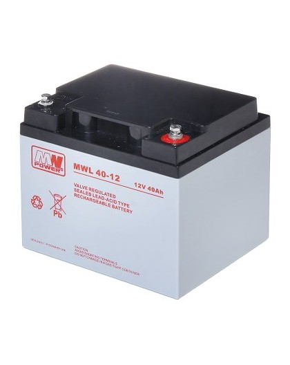 Battery 12V/40Ah MWL