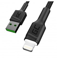 Green Cell KABGC05 lightning cable 1.2 m Black