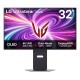 LG 32GX870A-B computer monitor 81.3 cm (32") 3840 x 2160 pixels 4K Ultra HD OLED Black