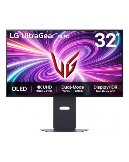 LG 32GX870A-B computer monitor 81.3 cm (32") 3840 x 2160 pixels 4K Ultra HD OLED Black