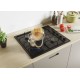 Candy CHW6LBB Black Built-in 60 cm Gas 4 zone(s)
