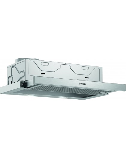 Bosch Serie 2 DFM064W54 cooker hood Semi built-in (pull out) Metallic, Silver 388 m³/h