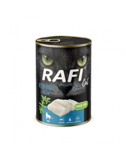 RAFI Cat Adult with cod - wet cat food - 400g